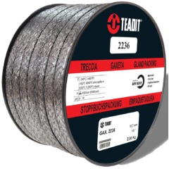 Style 2236 Top of the range valve packing! Low Emission Valve Stem Packing, for Petroleum and Chemical Process Industry